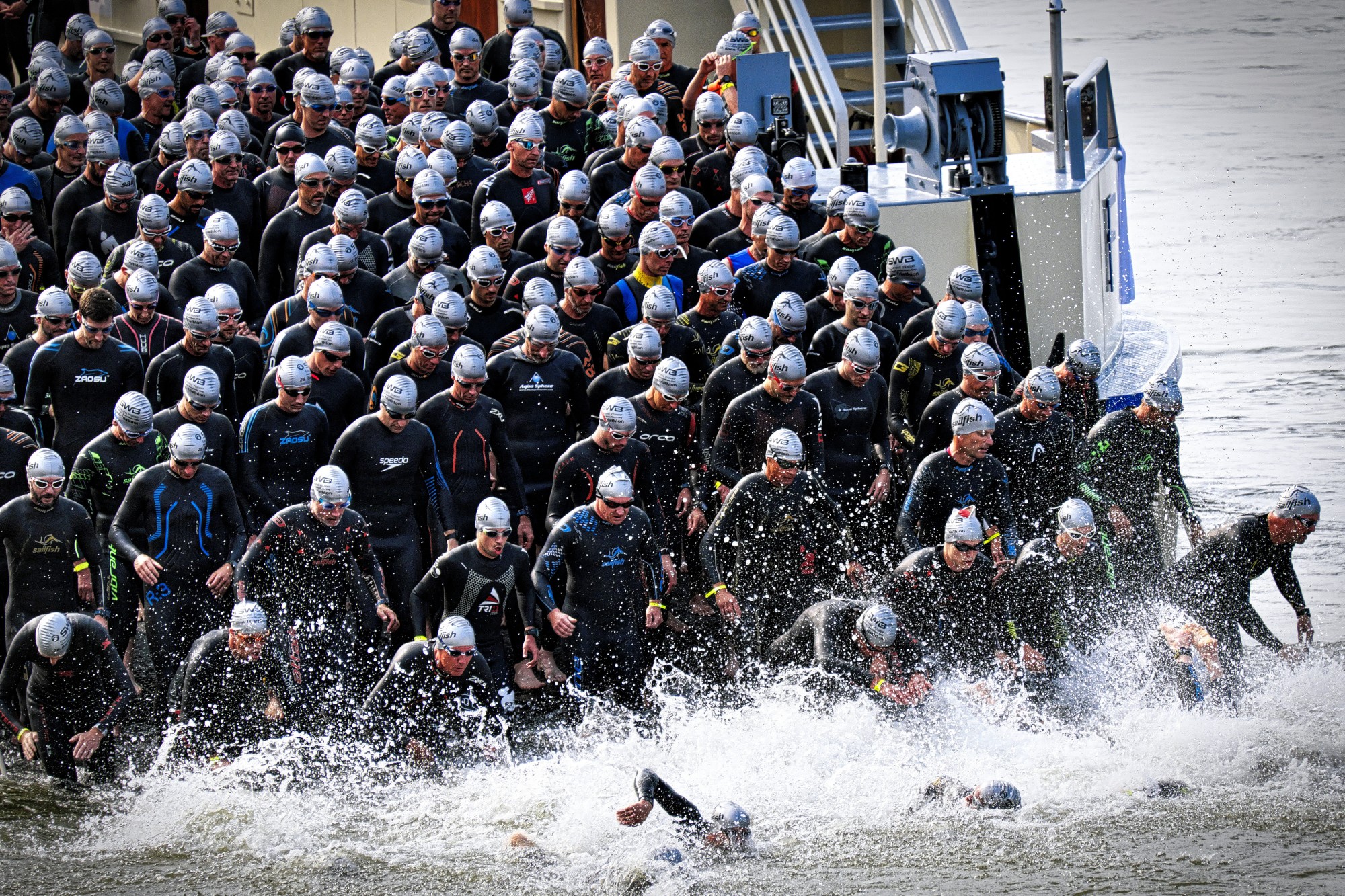 triathlon swimming segment