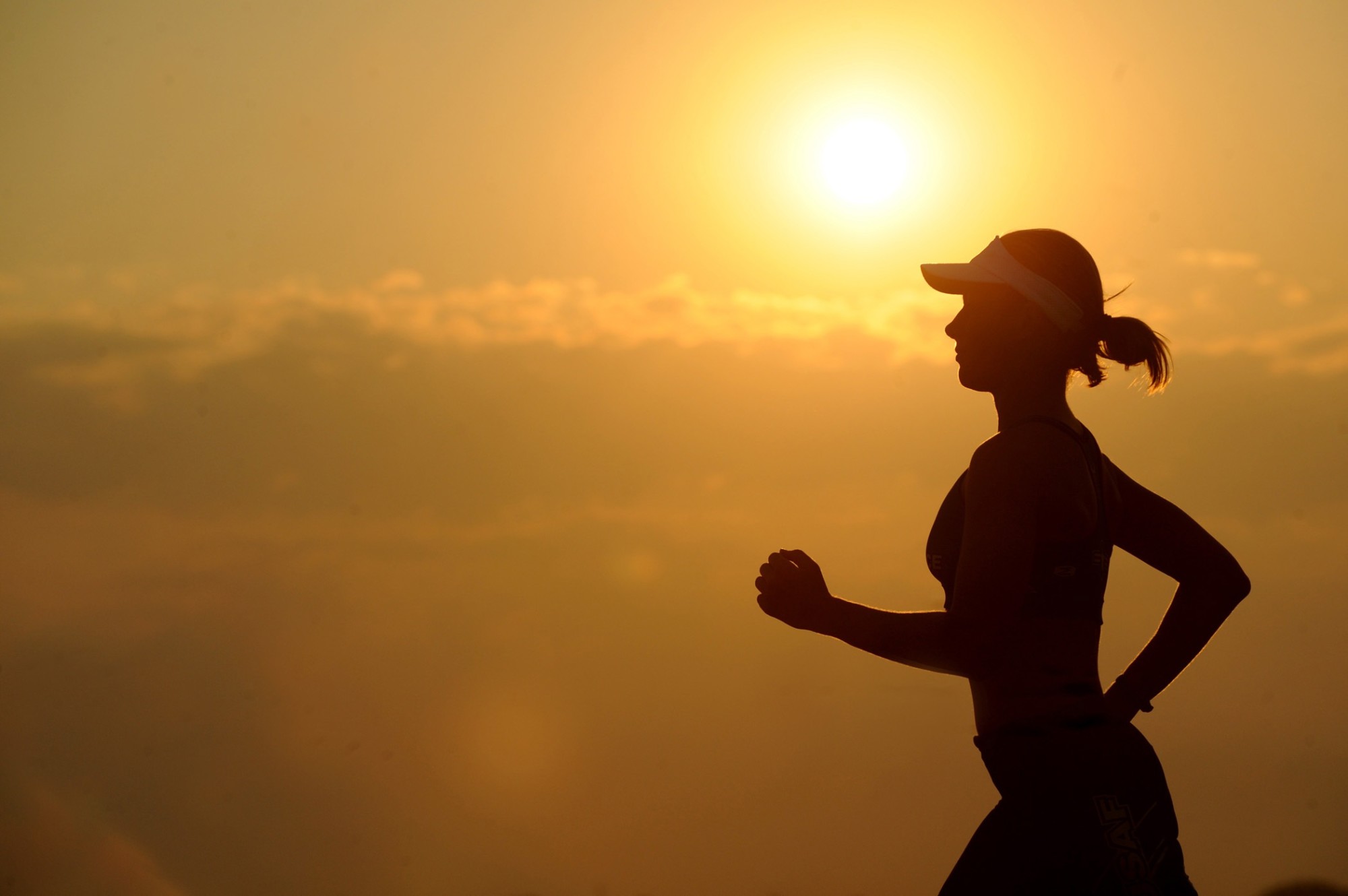 woman running